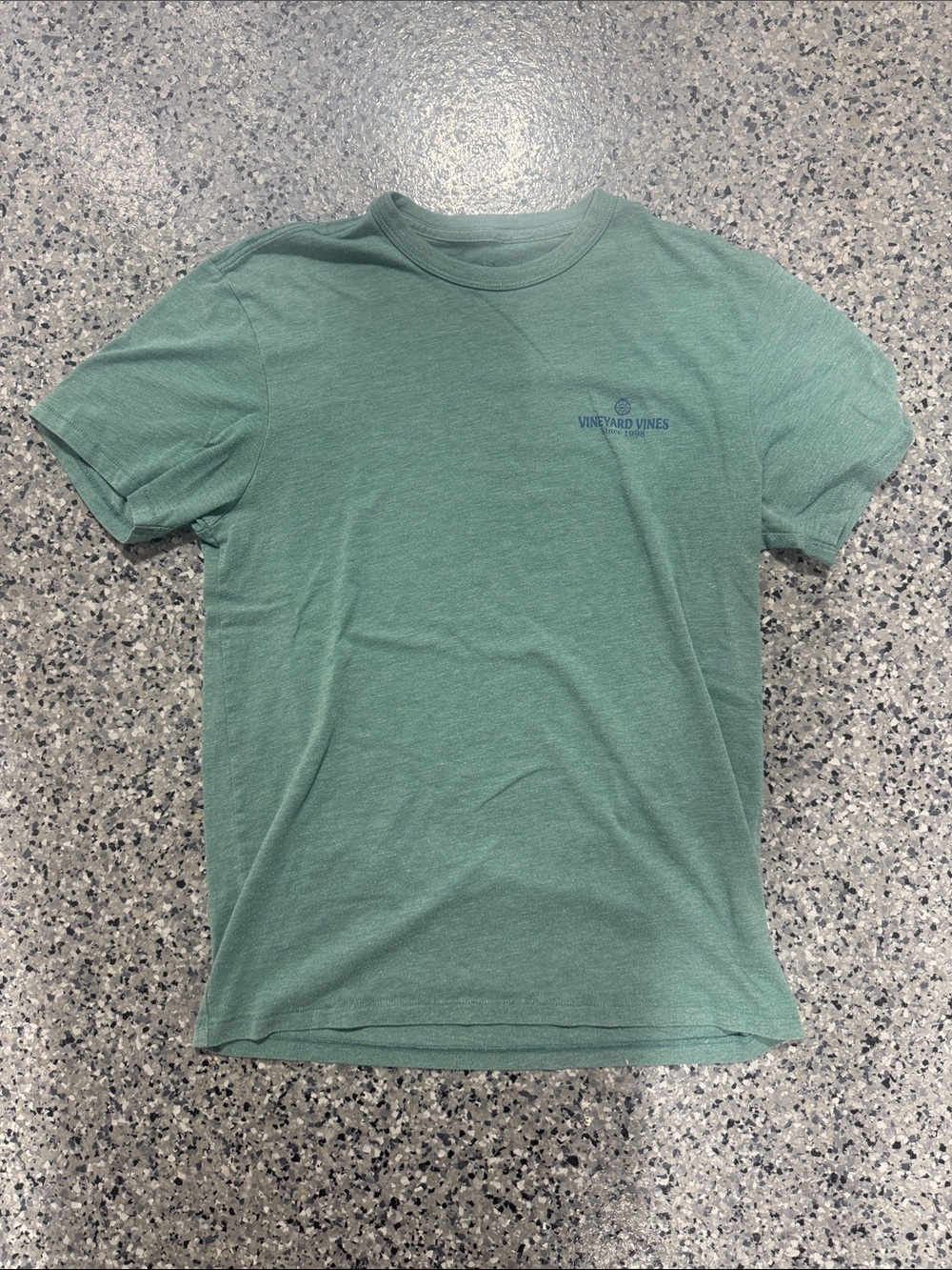 Vineyard Vines Men's Seafoam Green Short-Sleeve Tee